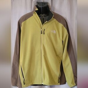 The North Face Men's Olive and Taupe Performance Jacket